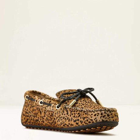 ARIAT Margot Driving Moc - Womens - Mini Cheetah Hair On