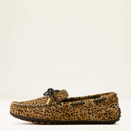 ARIAT Margot Driving Moc - Womens - Mini Cheetah Hair On