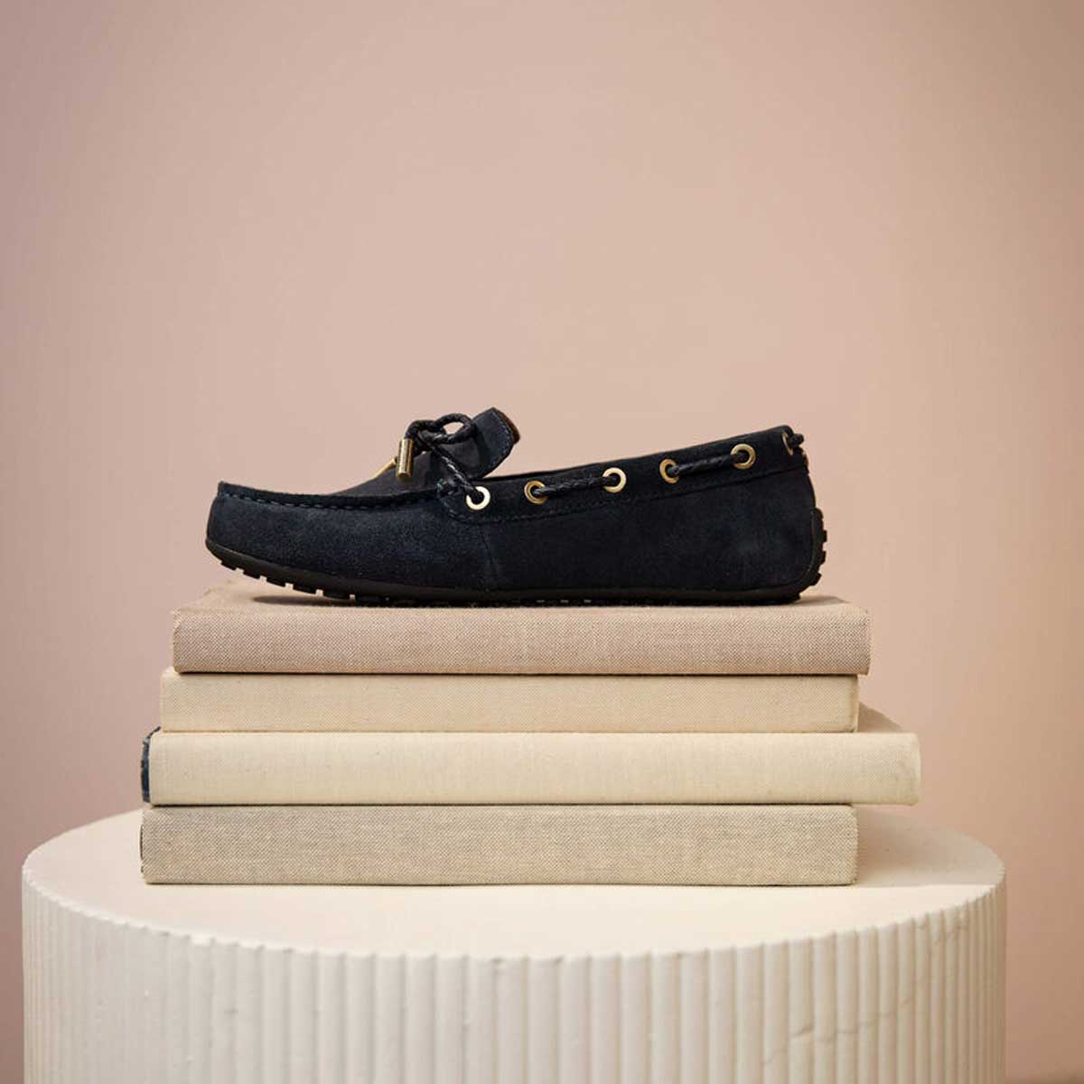 ARIAT Margot Driving Moc - Womens - Navy Suede
