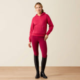 Ariat Martine Hood Sweatshirt in Granita, full outfit view