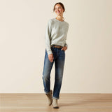 ARIAT Martine Sweatshirt - Womens - Heather Grey