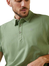 Load image into Gallery viewer, ARIAT Medal Polo Shirt - Men&#39;s - Basil
