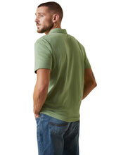Load image into Gallery viewer, ARIAT Medal Polo Shirt - Men&#39;s - Basil
