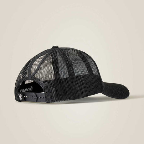 ARIAT Messy Bun Glitter Cap - Womens - Black