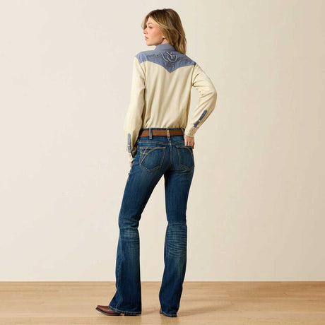 ARIAT Mid Rise Fiona Boot Cut Jeans - Women's - Istanbul