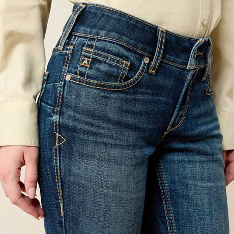 ARIAT Mid Rise Fiona Boot Cut Jeans - Women's - Istanbul