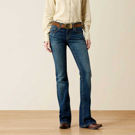 ARIAT Mid Rise Fiona Boot Cut Jeans - Women's - Istanbul