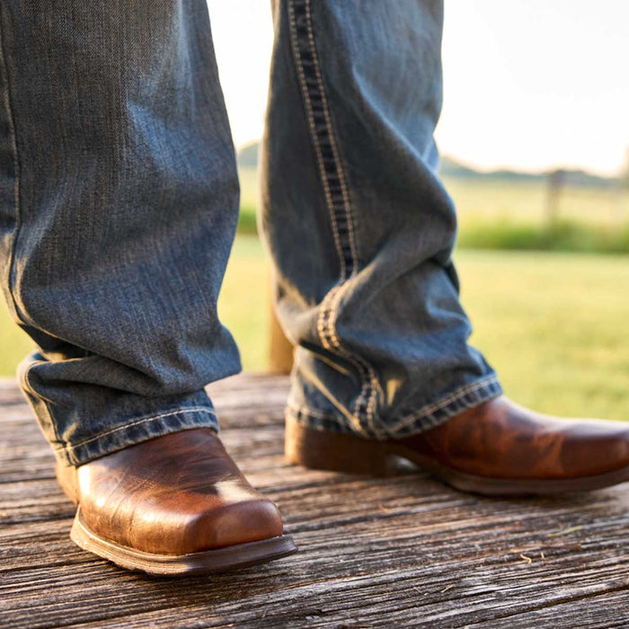 ARIAT Midtown Rambler Boots - Mens - Barn Brown - lifestyle view