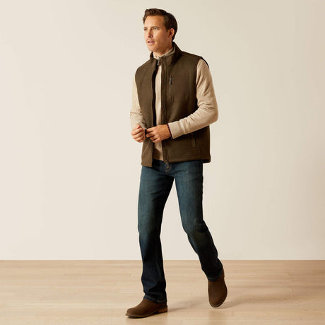 ARIAT Millbrae Gilet - Men's - Earth