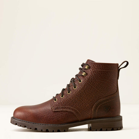 ARIAT Moorland Bison Boots - Mens - Cognac Bison
