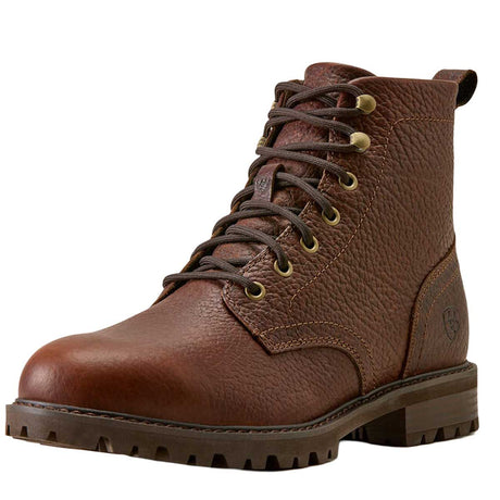 ARIAT Moorland Bison Boots - Mens - Cognac Bison