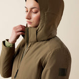 Ariat Outer Banks Waterproof Insulated Jacket in Kalamata, detail view 3