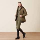 Ariat Outer Banks Waterproof Insulated Jacket in Kalamata, full outfit view