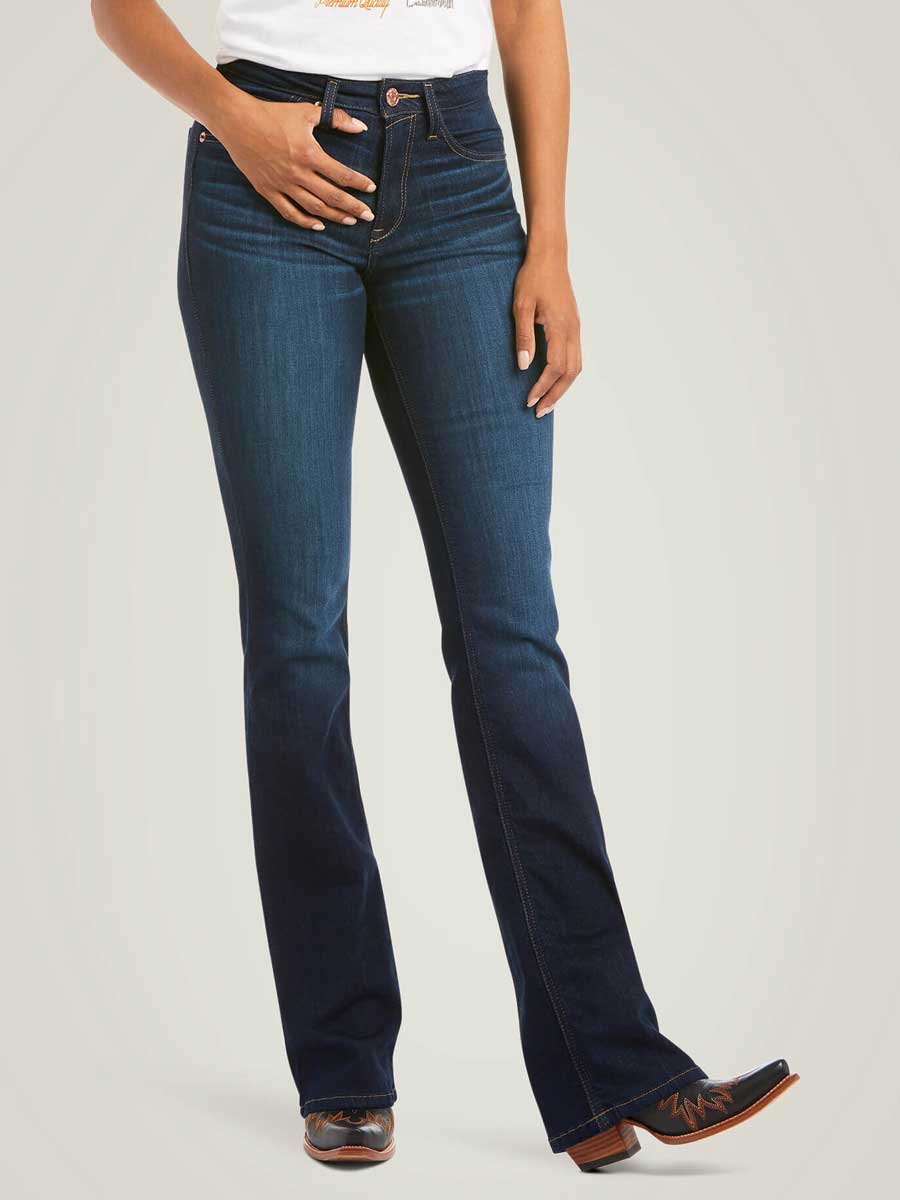 ARIAT R.E.A.L High Rise Ballary Boot Cut Jeans - Women's - Pennsylvania