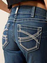 ARIAT R.E.A.L Mid Rise Stretch Ivy Stackable Straight Jeans - Women's - Dresden
