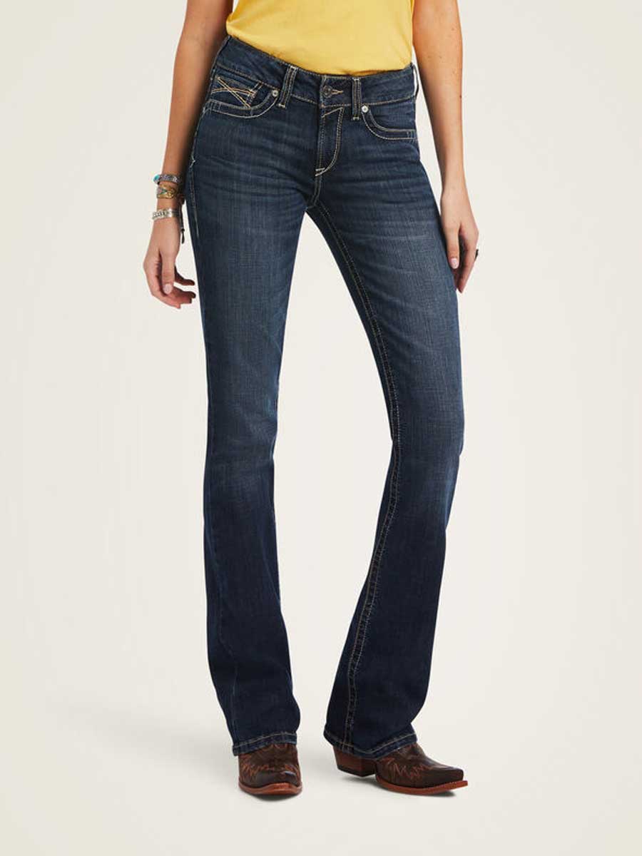 ARIAT R.E.A.L Perfect Rise Lexie Boot Cut Jeans - Women's - Missouri