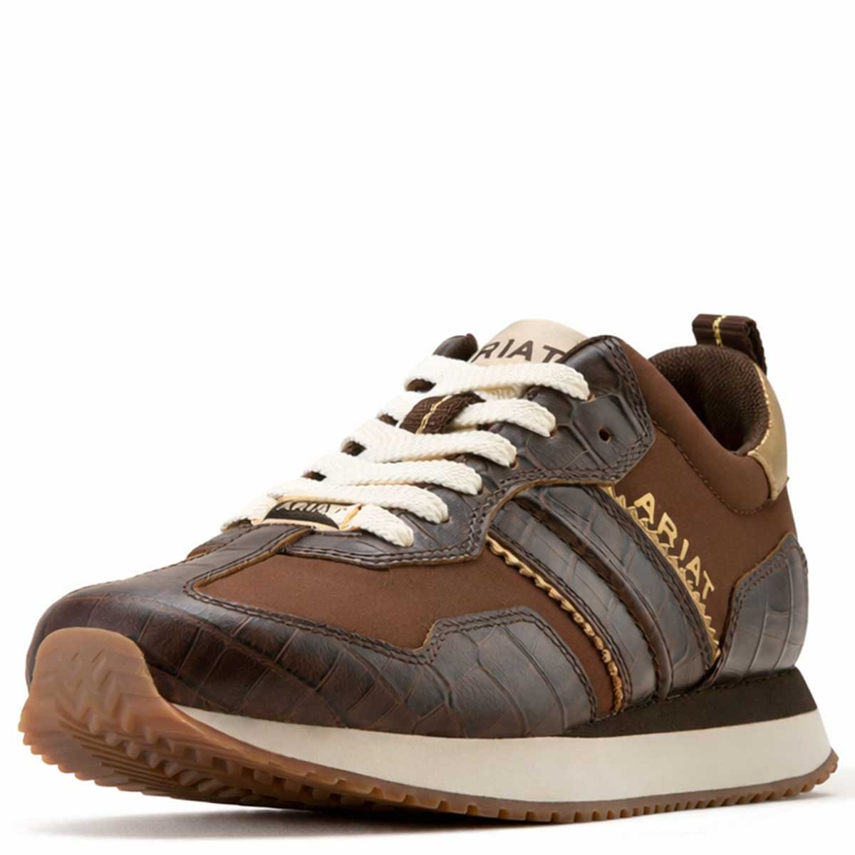 ARIAT Ranch Runner Trainers - Womens - Aged Tan