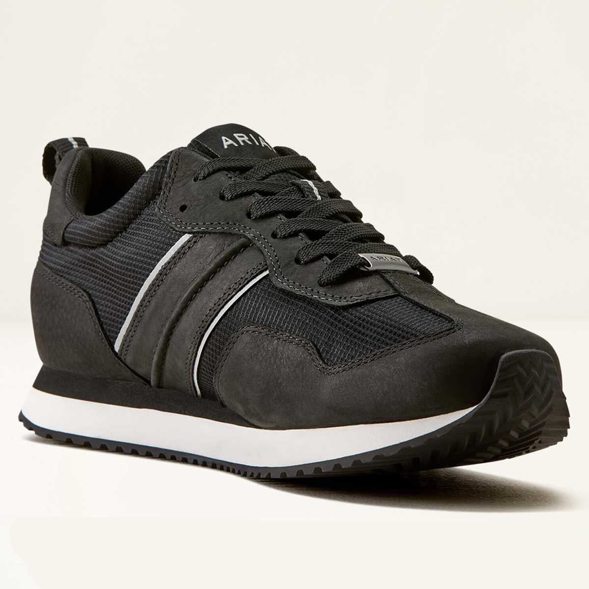 ARIAT Ranch Runner Waterproof Trainers - Mens - Carbon Black