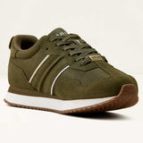 ARIAT Ranch Runner Waterproof Trainers - Womens - Olive Night