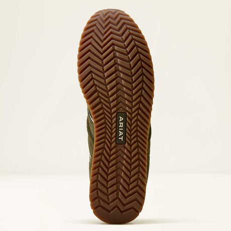 ARIAT Ranch Runner Waterproof Trainers - Womens - Olive Night
