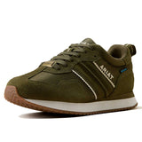 ARIAT Ranch Runner Waterproof Trainers - Womens - Olive Night