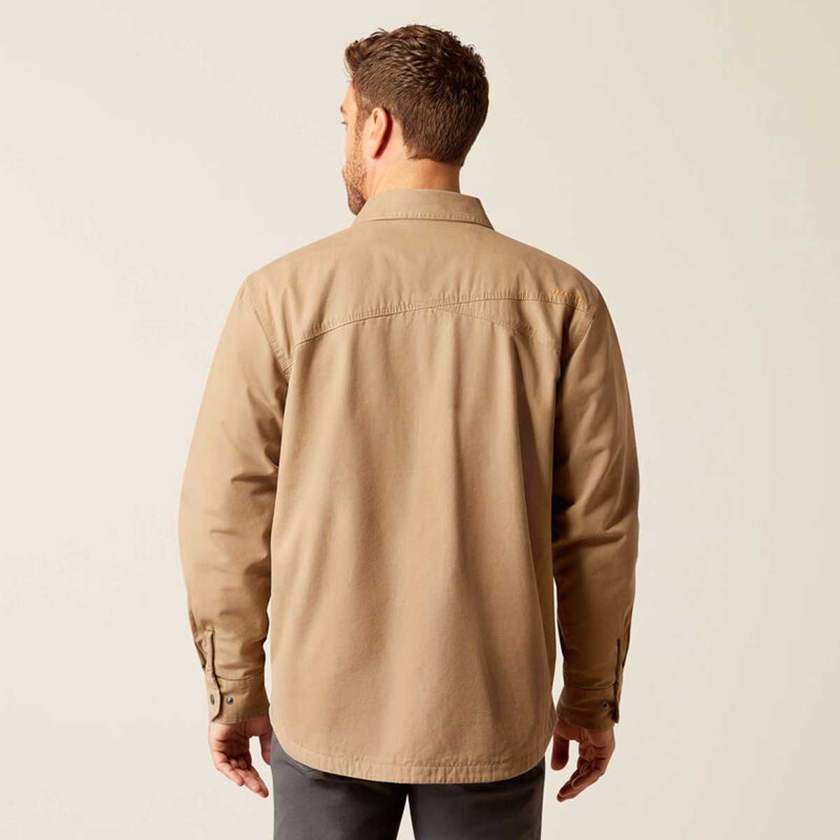 ARIAT Rebar Canvas Work Jacket - Mens - Khaki