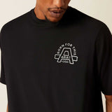 ARIAT Rebar Cotton Strong Hardhead T-Shirt - Mens - Black