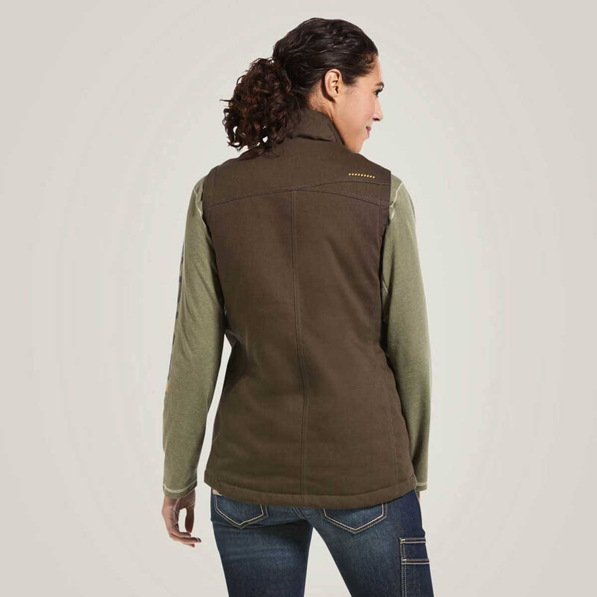 ARIAT Rebar DuraCanvas Insulated Gilet - Womens - Wren