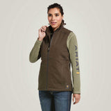 ARIAT Rebar DuraCanvas Insulated Gilet - Womens - Wren