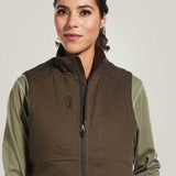 ARIAT Rebar DuraCanvas Insulated Gilet - Womens - Wren