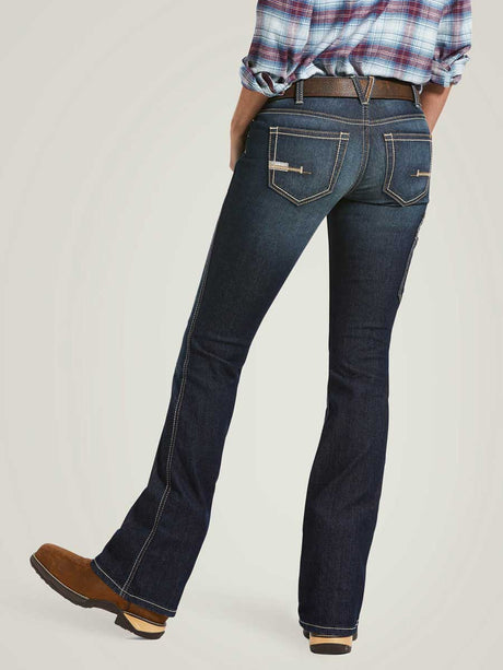 ARIAT Rebar DuraStretch Riveter Boot Cut Jean - Women's - Hallow