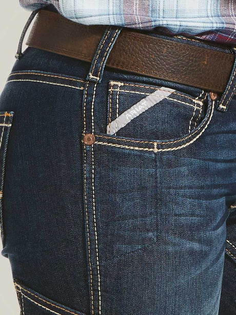 ARIAT Rebar DuraStretch Riveter Boot Cut Jean - Women's - Hallow