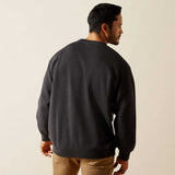 ARIAT Rebar Lightweight Sweatshirt - Mens - Charcoal Heather