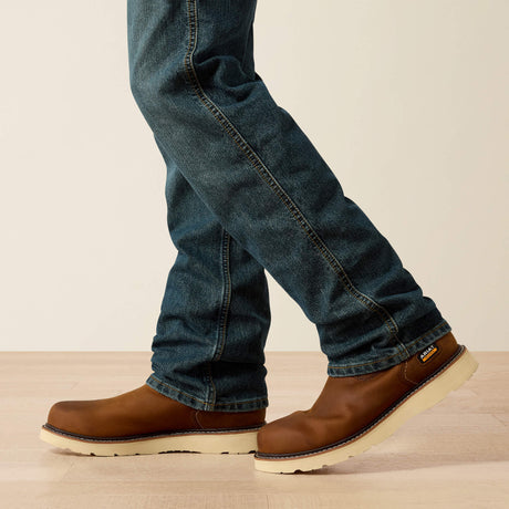 ARIAT Rebar M7 DuraStretch Workhorse Denim Jeans - Men's Slim Straight Leg - McCoy Blue