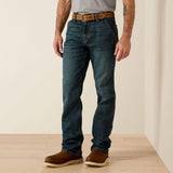 ARIAT Rebar M7 DuraStretch Workhorse Denim Jeans - Men's Slim Straight Leg - McCoy Blue