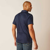 ARIAT Rebar Polo Shirt - Mens - Navy