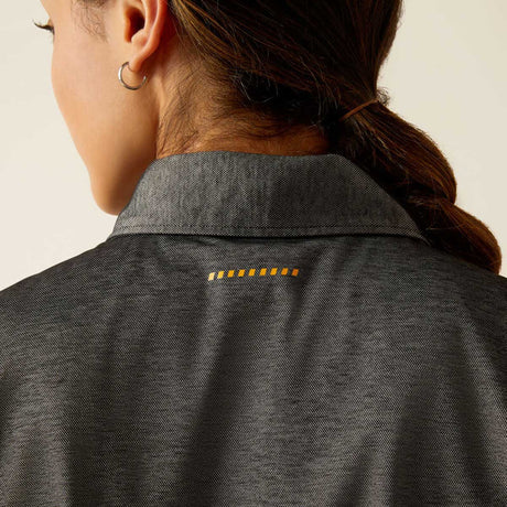 40% OFF ARIAT Rebar Polo Shirt - Womens - Charcoal Heather - Size: S