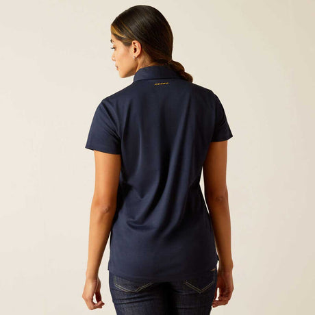 ARIAT Rebar Polo Shirt - Womens - Navy