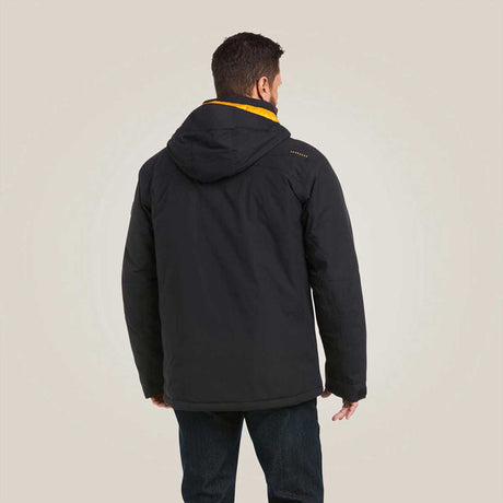ARIAT Rebar Storm Fighter II Waterproof Jacket - Mens - Black