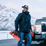 ARIAT Rebar Storm Fighter II Waterproof Jacket - Mens - Black