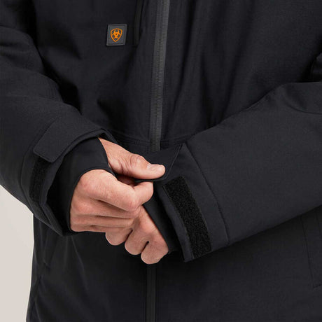 ARIAT Rebar Storm Fighter II Waterproof Jacket - Mens - Black