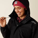 Ariat Rebar Stormshell Waterproof Jacket in Black, detail view 1