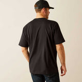 ARIAT Rebar Strong Cotton T-Shirt - Mens - Black