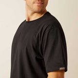 ARIAT Rebar Strong Cotton T-Shirt - Mens - Black