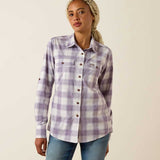 ARIAT Rebar Tough DuraStretch Work Shirt - Womens - Thistle