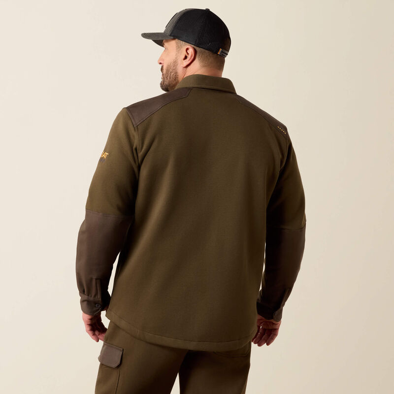 ARIAT Rebar Workman Duracanvas Shirt Jacket - Mens - Earth