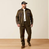 ARIAT Rebar Workman Duracanvas Shirt Jacket - Mens - Earth
