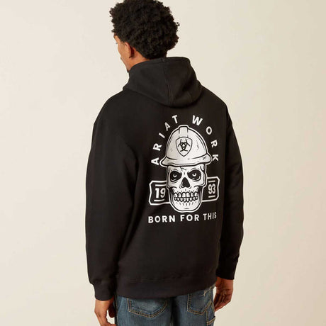 ARIAT Rebar Workman Hardhead Hoodie - Mens - Black