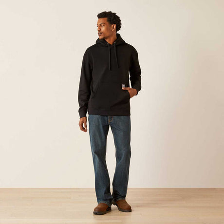 ARIAT Rebar Workman Hardhead Hoodie - Mens - Black