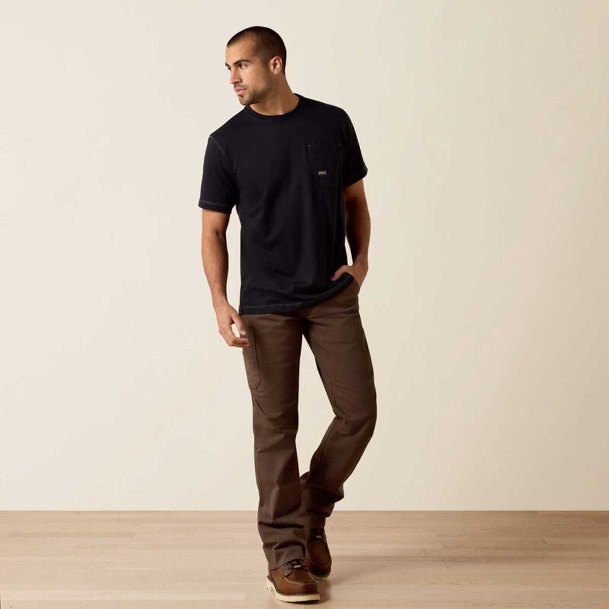 ARIAT Rebar Workman T-Shirt - Mens - Black